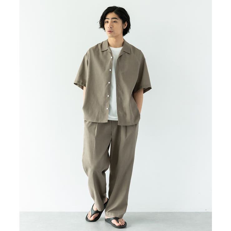 半袖リネン混セットアップ | CRAFT STANDARD BOUTIQUE | 詳細画像8 