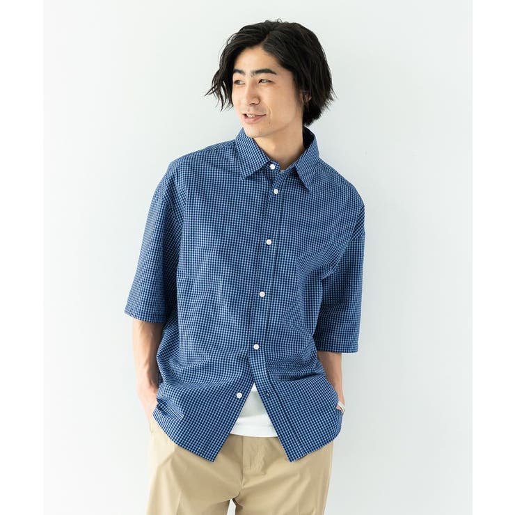 シアサッカーチェックシャツ | CRAFT STANDARD BOUTIQUE | 詳細画像2 