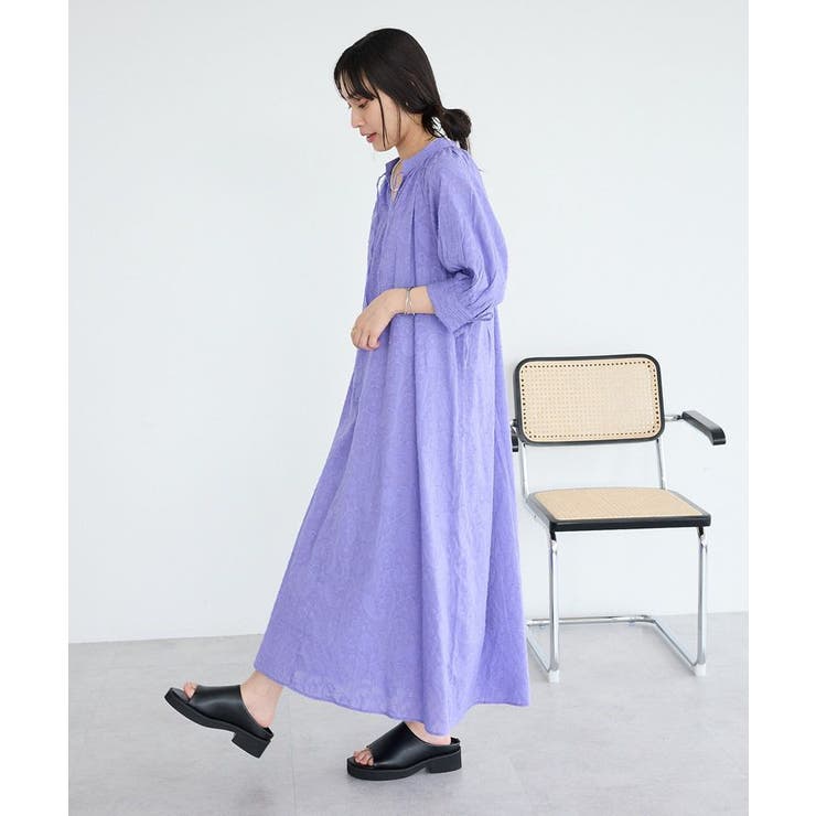 インド製 カットジャカードワンピース | CRAFT STANDARD BOUTIQUE | 詳細画像5 