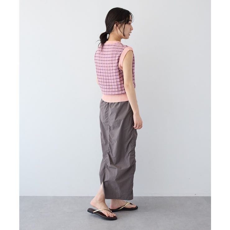 リンクスチェックニットベスト | CRAFT STANDARD BOUTIQUE | 詳細画像7 