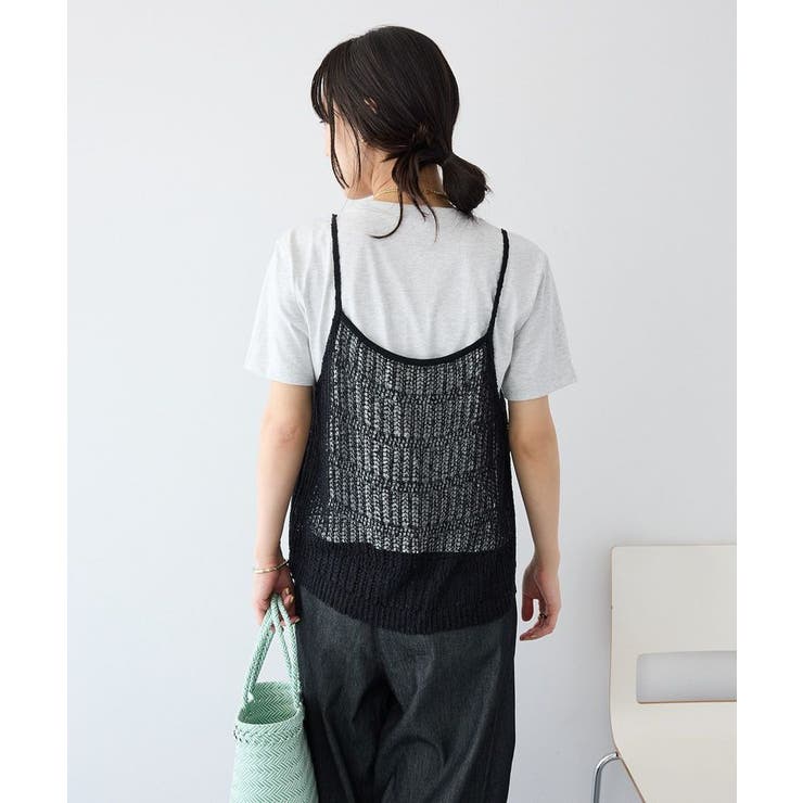 洗える ノットヤーン透かしビスチェ【手洗いOK】 | CRAFT STANDARD BOUTIQUE | 詳細画像11 