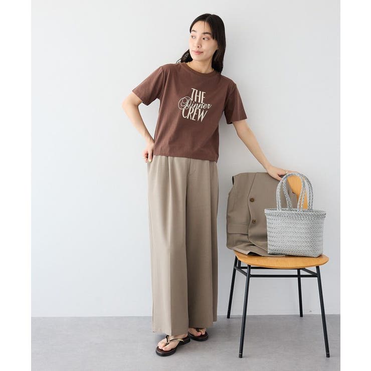 フロッキープリントTシャツ | CRAFT STANDARD BOUTIQUE | 詳細画像5 