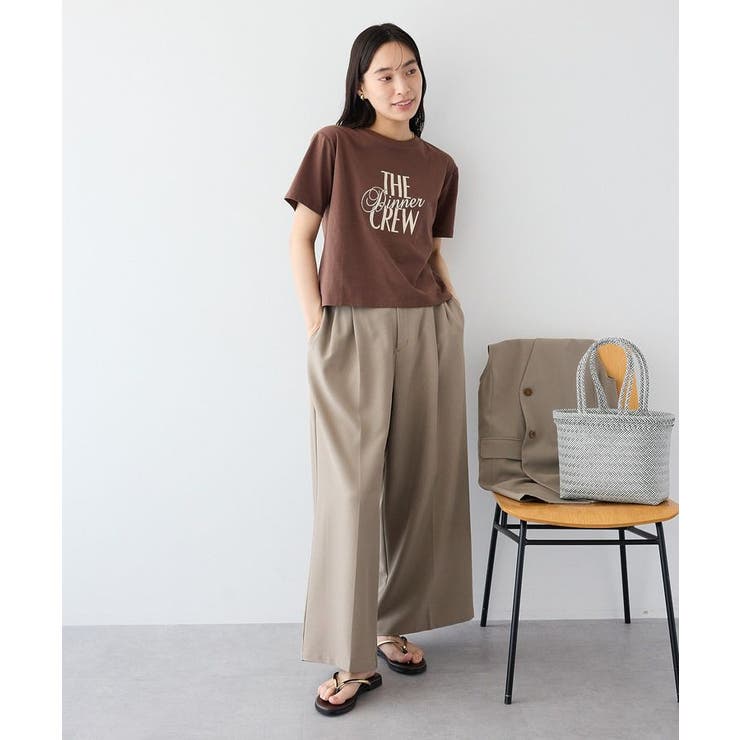 フロッキープリントTシャツ | CRAFT STANDARD BOUTIQUE | 詳細画像6 