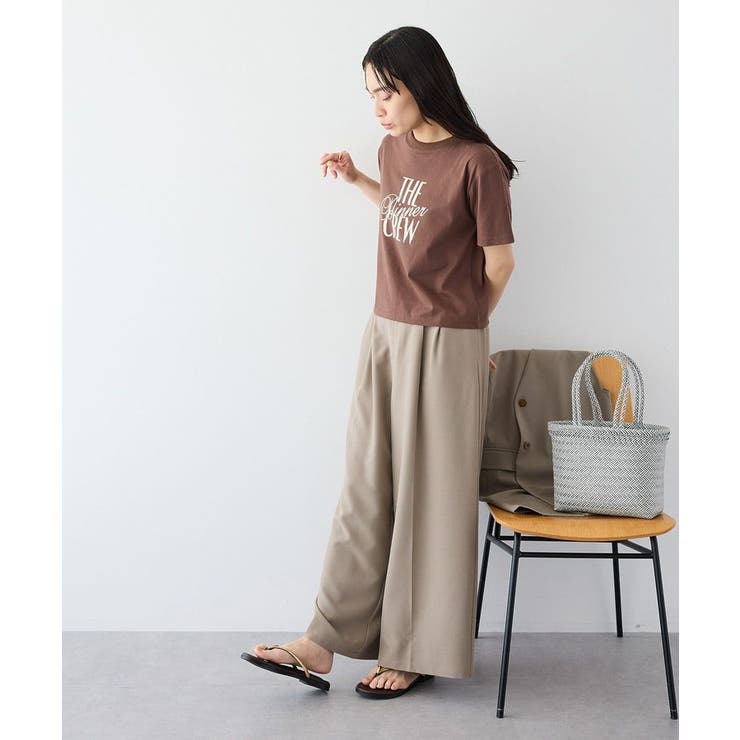 フロッキープリントTシャツ | CRAFT STANDARD BOUTIQUE | 詳細画像7 