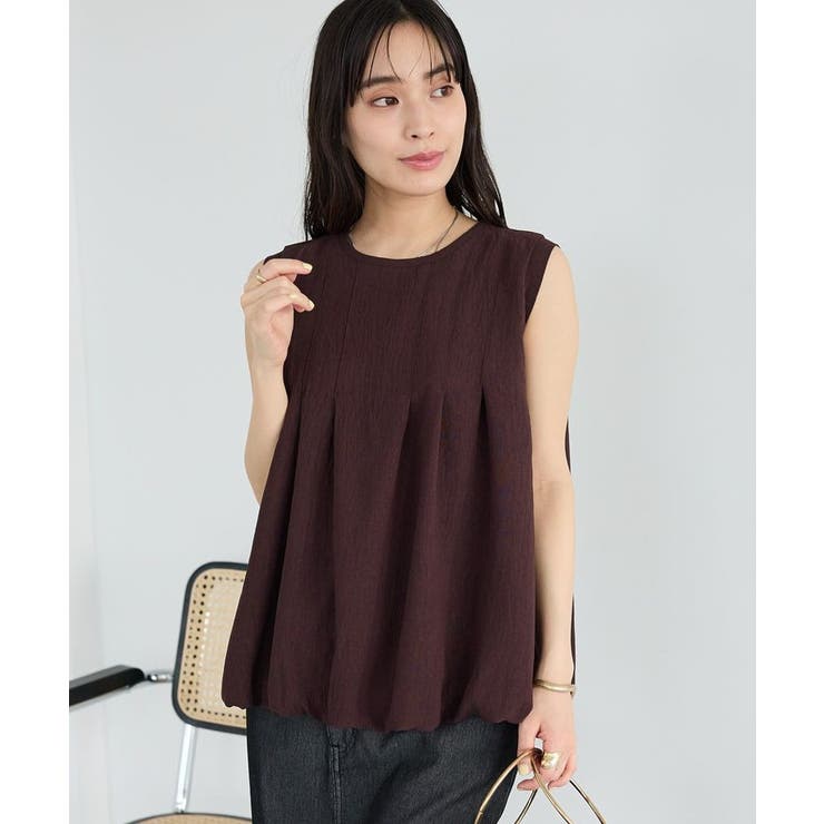 ダークブラウン | タックバルーンプルオーバー | CRAFT STANDARD BOUTIQUE