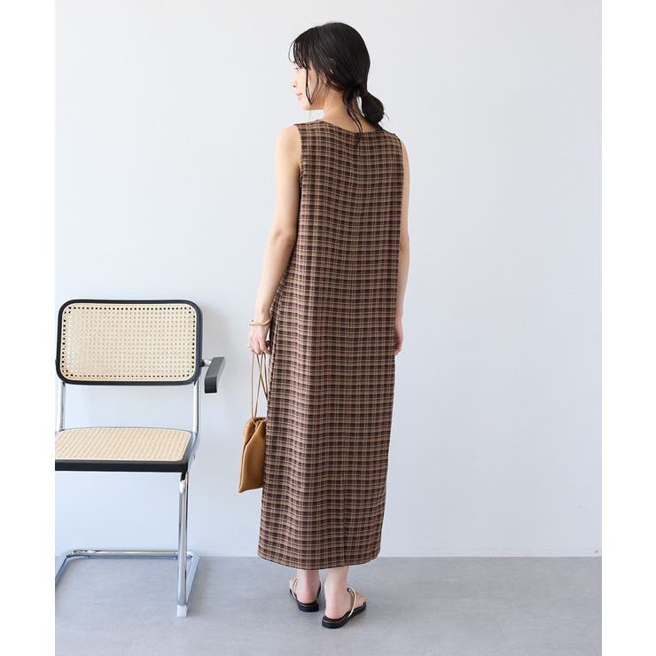 【2点SET】チェックレイヤードワンピース | CRAFT STANDARD BOUTIQUE | 詳細画像7 