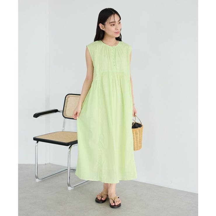 インド製 コットンドビーコンビワンピース | CRAFT STANDARD BOUTIQUE | 詳細画像2 