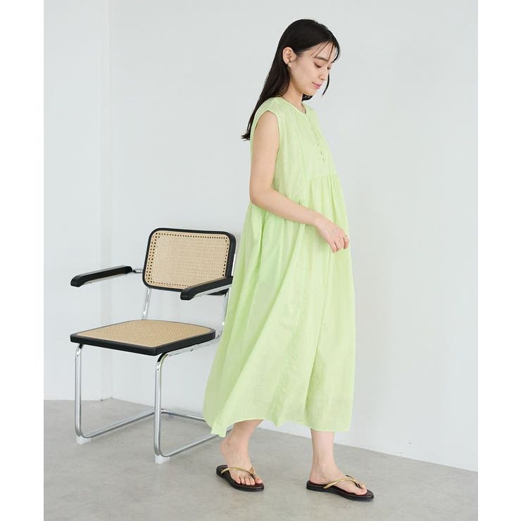 インド製 コットンドビーコンビワンピース | CRAFT STANDARD BOUTIQUE | 詳細画像5 
