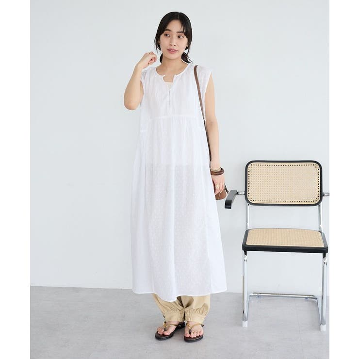 インド製 コットンドビーコンビワンピース | CRAFT STANDARD BOUTIQUE | 詳細画像8 