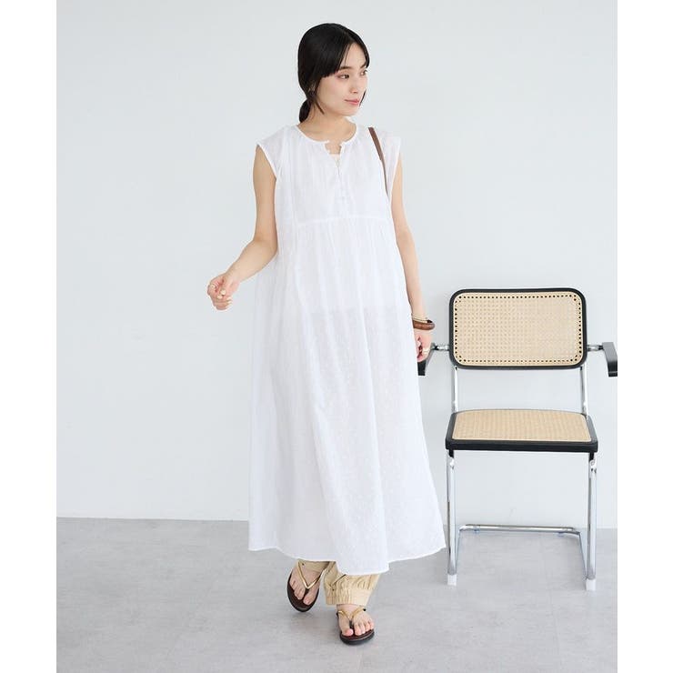インド製 コットンドビーコンビワンピース | CRAFT STANDARD BOUTIQUE | 詳細画像9 