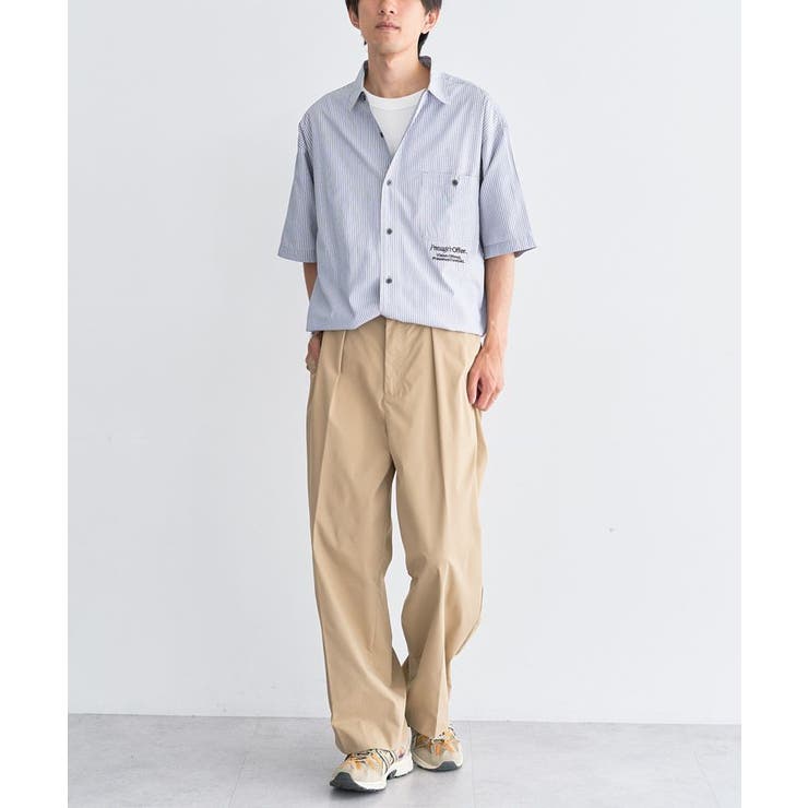 ストライプ半袖ドローコードシャツ | CRAFT STANDARD BOUTIQUE | 詳細画像10 