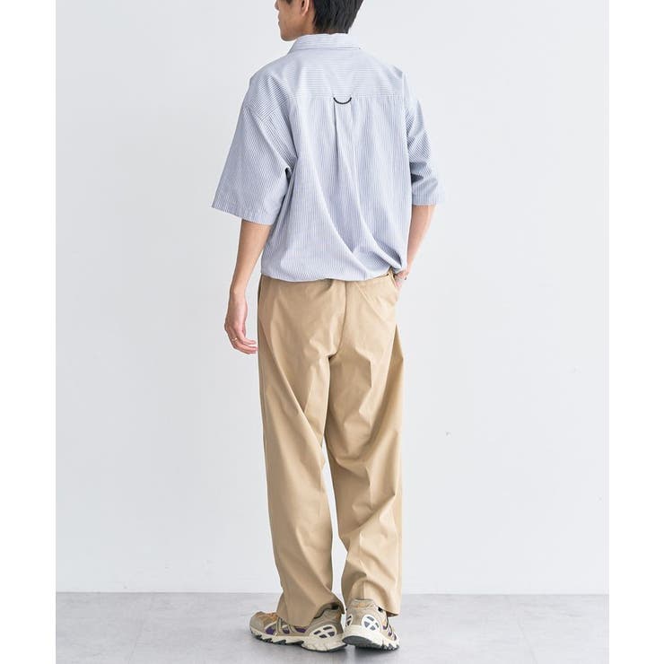 ストライプ半袖ドローコードシャツ | CRAFT STANDARD BOUTIQUE | 詳細画像12 