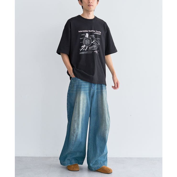 スペースアートグラフィックTシャツ | CRAFT STANDARD BOUTIQUE | 詳細画像4 
