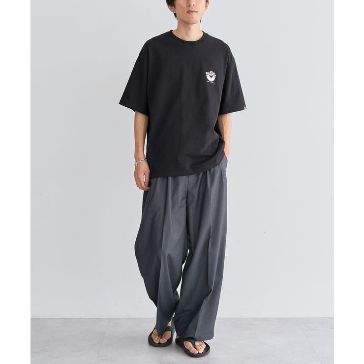 フェイクレイヤードワイドスラックス | CRAFT STANDARD BOUTIQUE | 詳細画像12 