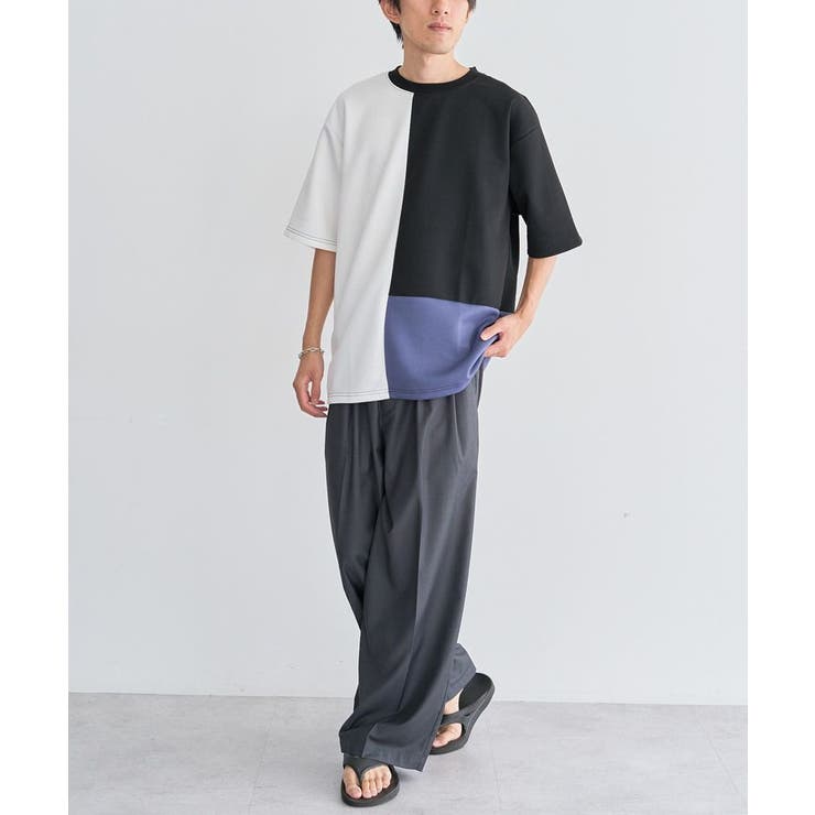 フェイクレイヤードワイドスラックス | CRAFT STANDARD BOUTIQUE | 詳細画像13 