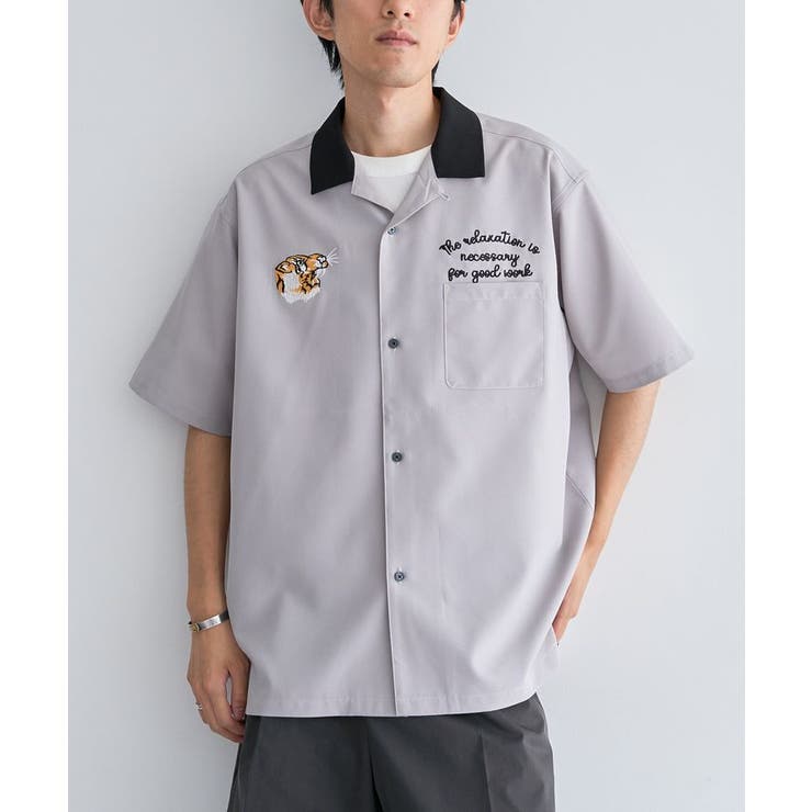 オープンカラーボーリングシャツ | CRAFT STANDARD BOUTIQUE | 詳細画像7 
