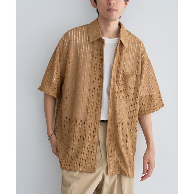 レース半袖シャツ | CRAFT STANDARD BOUTIQUE | 詳細画像7 