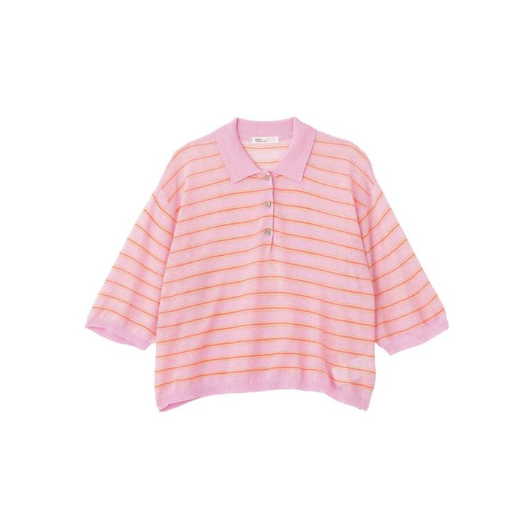 シアーボーダーショート丈ポロニット | CRAFT STANDARD BOUTIQUE | 詳細画像27 