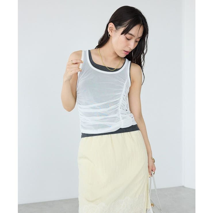 2点セット シアーシャーリングレイヤードタンク | CRAFT STANDARD BOUTIQUE | 詳細画像10 