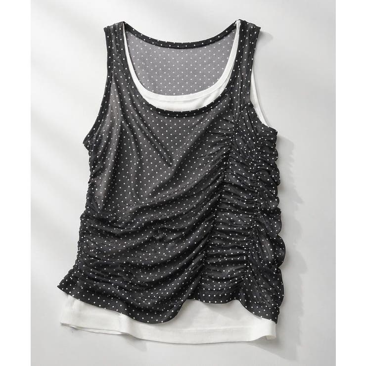 ドット | 2点セット シアーシャーリングレイヤードタンク | CRAFT STANDARD BOUTIQUE