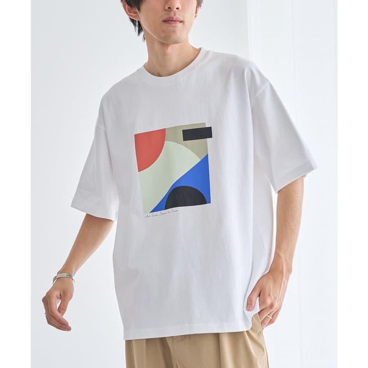 ホワイト | アートロゴイラストTシャツ | CRAFT STANDARD BOUTIQUE