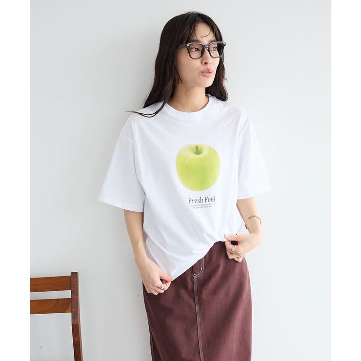 フルーツロゴイラストTシャツ | CRAFT STANDARD BOUTIQUE | 詳細画像7 