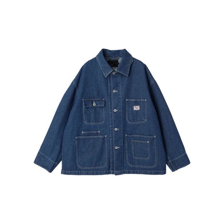 コラボ】A.P.C. × RTH デニムジャケット XS コットン ペンキ加工