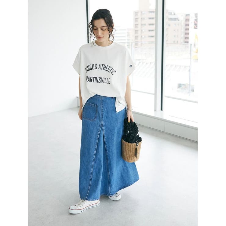 maison vert フリルハンドルかごバッグ[品番：EHEW0043760