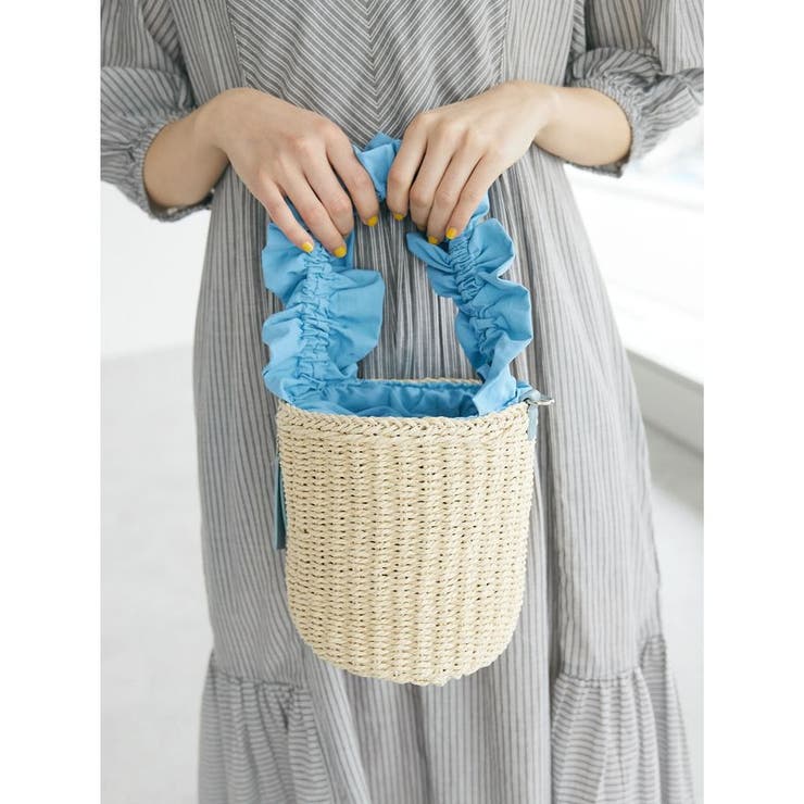 maison vert フリルハンドルかごバッグ | CRAFT STANDARD BOUTIQUE | 詳細画像11 