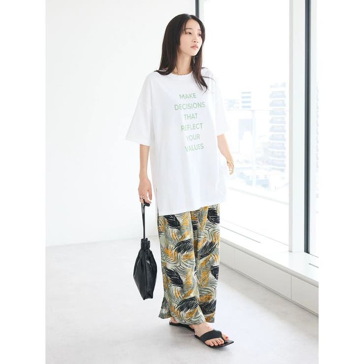 シルケット天竺ビッグシルエットロゴプリントTee | CRAFT STANDARD BOUTIQUE | 詳細画像8 