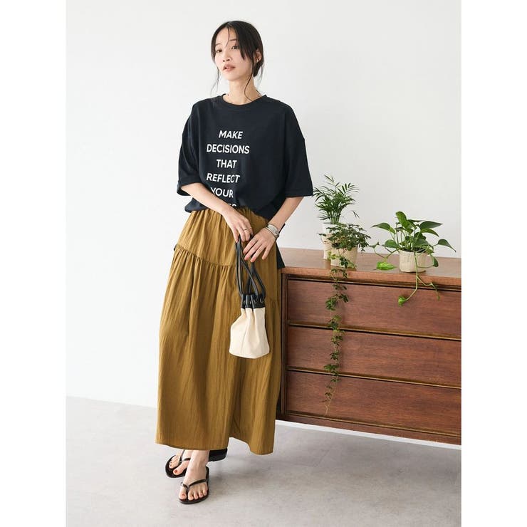 シルケット天竺ビッグシルエットロゴプリントTee | CRAFT STANDARD BOUTIQUE | 詳細画像16 