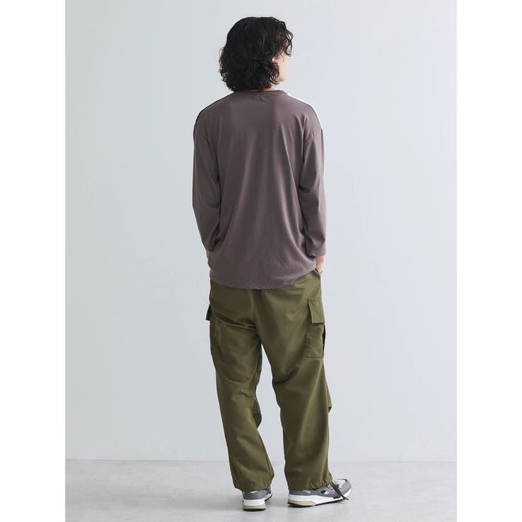 ブロッキング配色ニット7分袖TEE | CRAFT STANDARD BOUTIQUE | 詳細画像7 