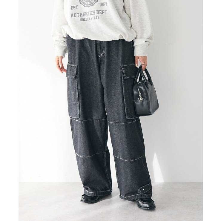 ユニセックス】デニム47カーゴパンツ[品番：EHEW0045799]｜CRAFT