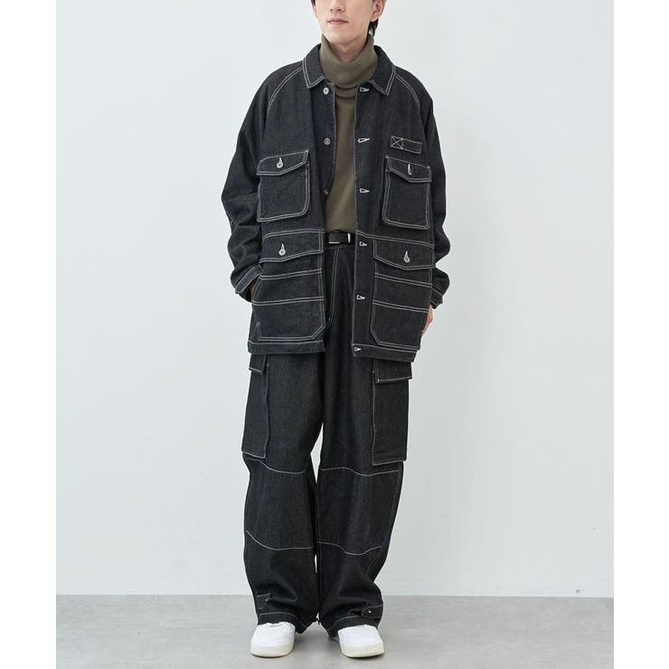 ユニセックス】デニム47カーゴパンツ[品番：EHEW0045799]｜CRAFT