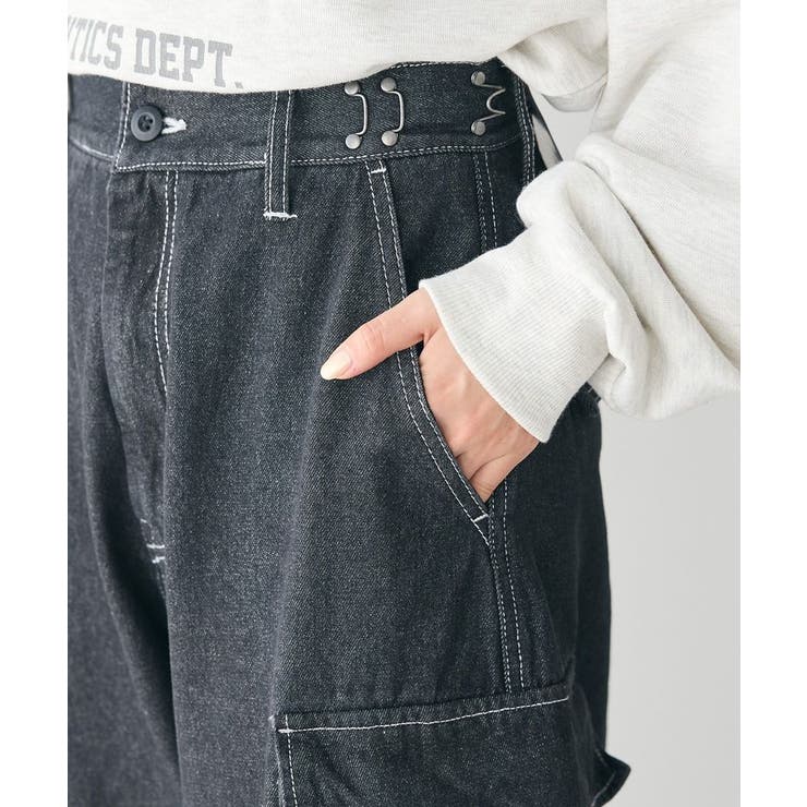 ユニセックス】デニム47カーゴパンツ[品番：EHEW0045799]｜CRAFT