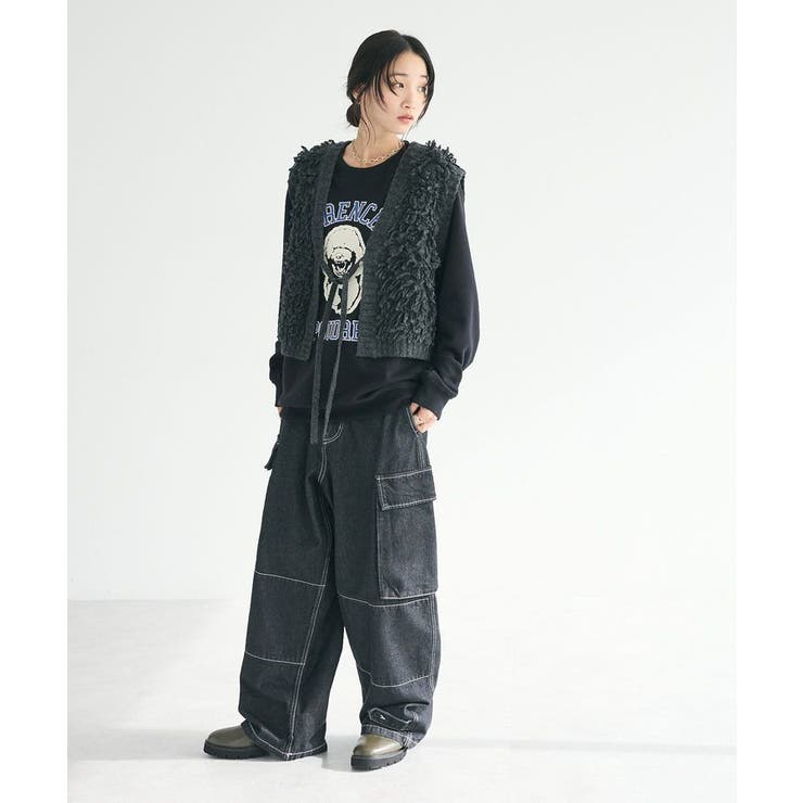 ユニセックス】デニム47カーゴパンツ[品番：EHEW0045799]｜CRAFT