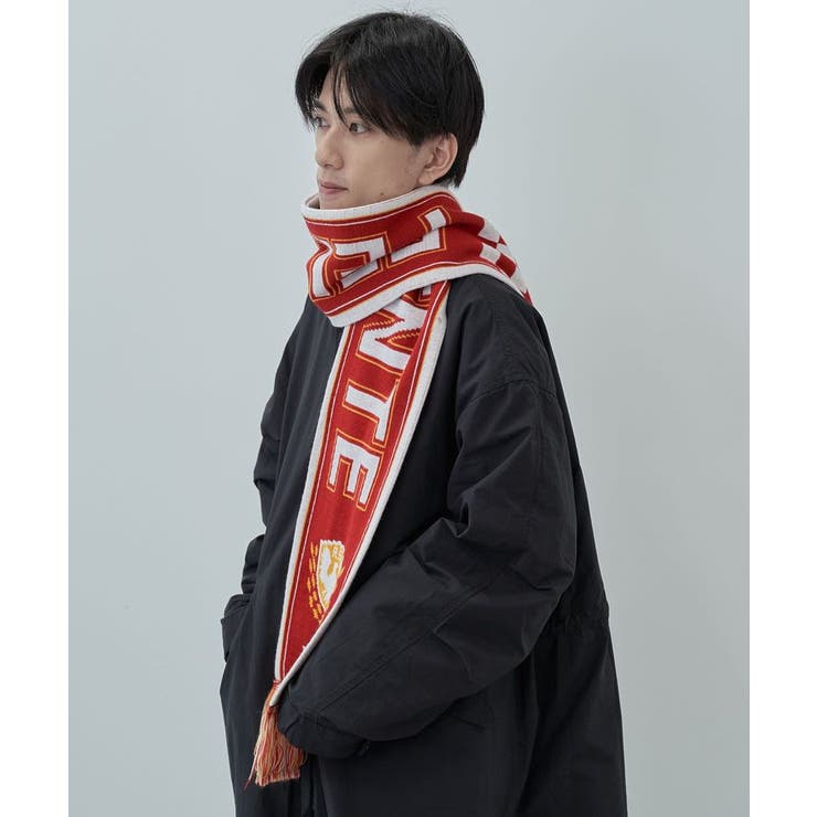 Wasted Youth 22AW フットボールマフラー CentralCee着 Wasted Youth 22AW フットボールマフラー CentralCee着 Wasted Youth