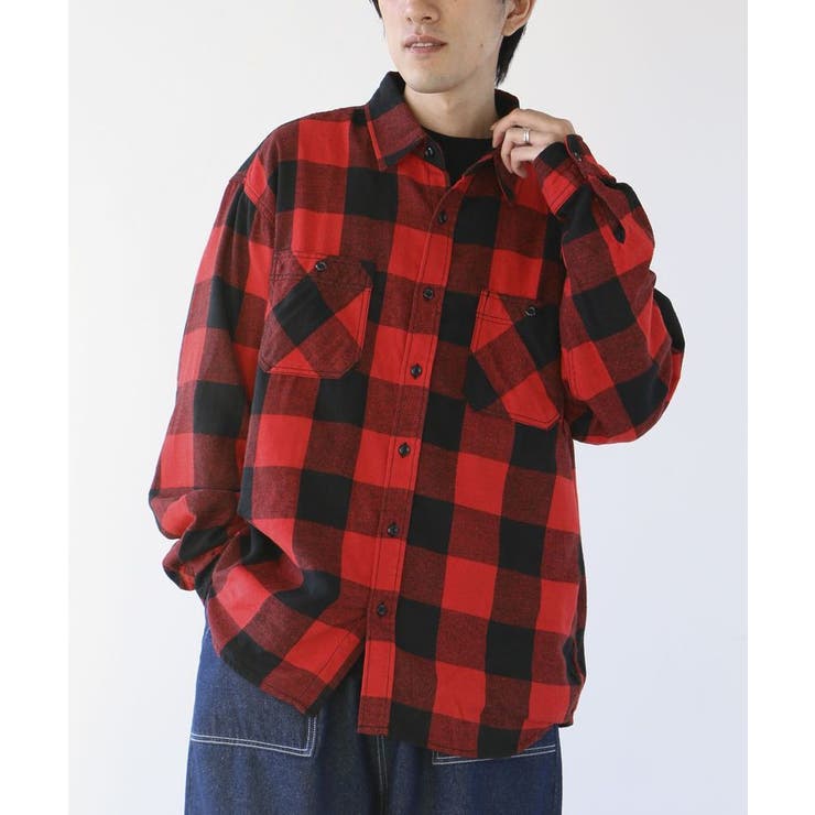 ブロックチェックワークシャツ[品番：EHEW0047047]｜CRAFT STANDARD