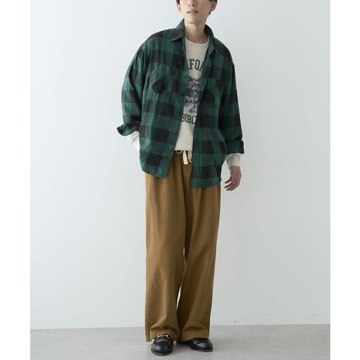 ブロックチェックワークシャツ[品番：EHEW0047047]｜CRAFT STANDARD