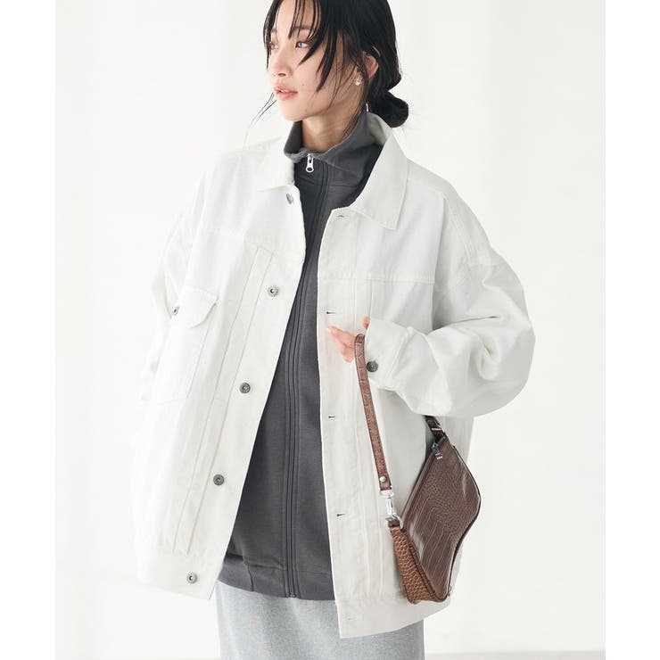 FORTELA デニムジャケット ホワイト　2nd FORTELA デニムジャケット ホワイト 2nd FORTELA デニムジャケット