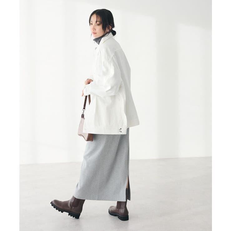 ユニセックス】ホワイトデニム2ndジャケット[品番：EHEW0045588