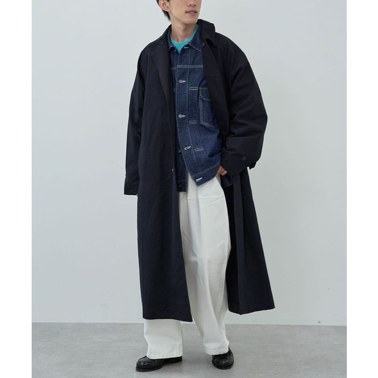 A.P.C. 綿ギャバジン素材ロングコート 撥水加工】エアータンブラー TCギャバジン ロング トレンチ