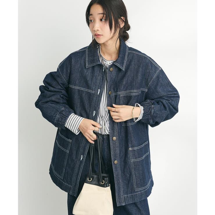 デニム裏キルトコート[品番：EHEW0047174]｜CRAFT STANDARD BOUTIQUE