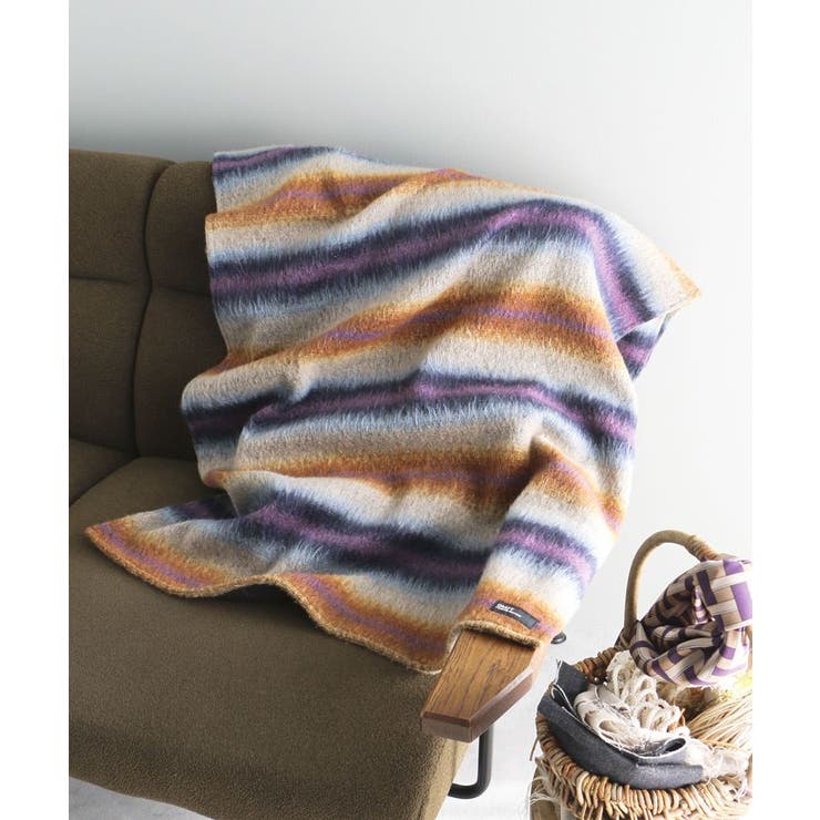 0623-9 BLANKET / STRIPE ブランケット/ストライプ