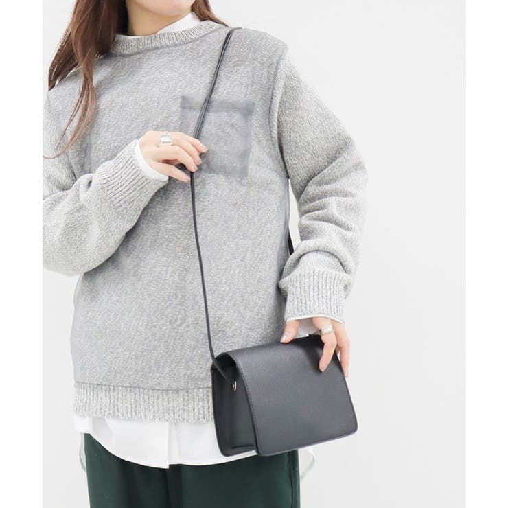 フラップスクエアショルダーバッグ | CRAFT STANDARD BOUTIQUE | 詳細画像1 