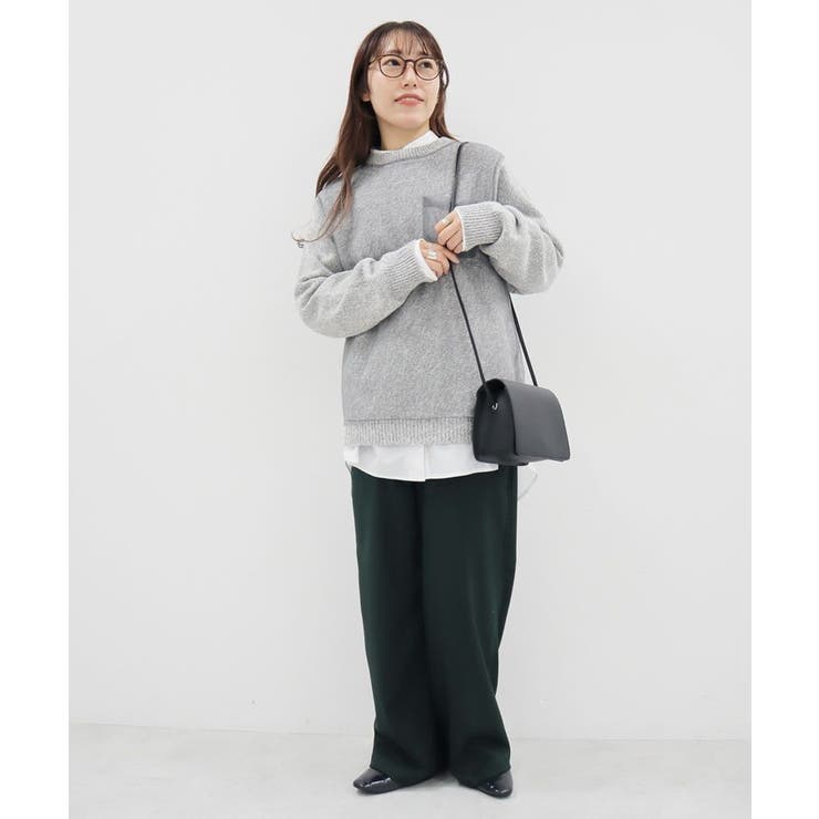 フラップスクエアショルダーバッグ | CRAFT STANDARD BOUTIQUE | 詳細画像5 