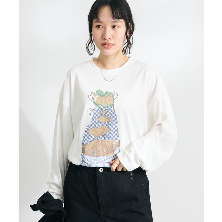 【ユニセックス】アニマルプリントL/S TEE-A | CRAFT STANDARD BOUTIQUE | 詳細画像1 