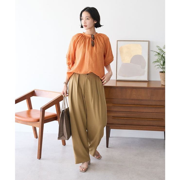 配色パイピングパンツ | CRAFT STANDARD BOUTIQUE | 詳細画像22 