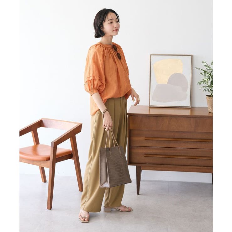 配色パイピングパンツ | CRAFT STANDARD BOUTIQUE | 詳細画像23 