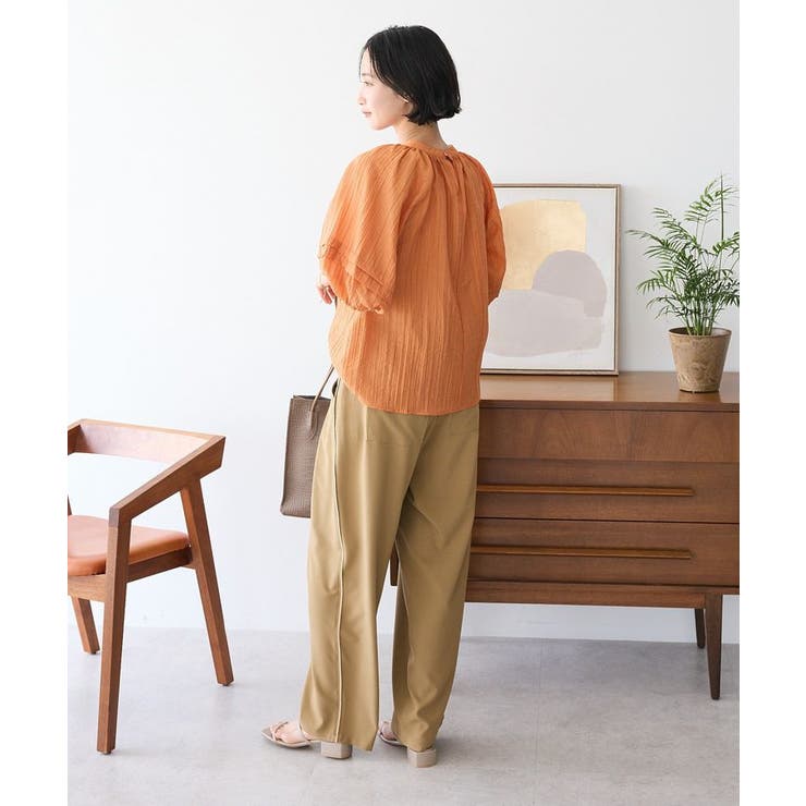 配色パイピングパンツ | CRAFT STANDARD BOUTIQUE | 詳細画像25 